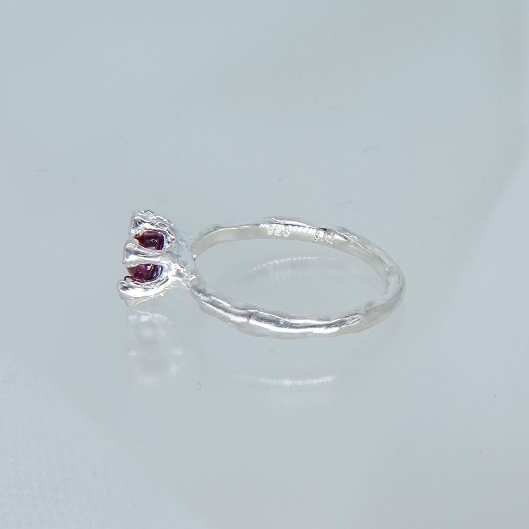 Rhodolite Garnet HANA Ring