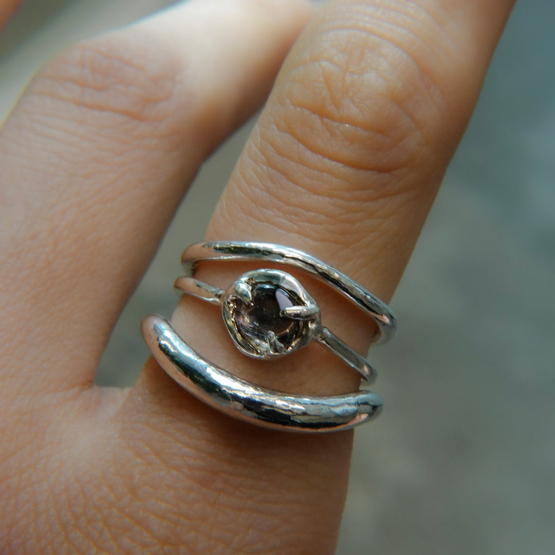 YU-KIN DOUBLE HEART SET RING
