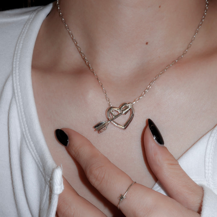ハート＆アローネックレス