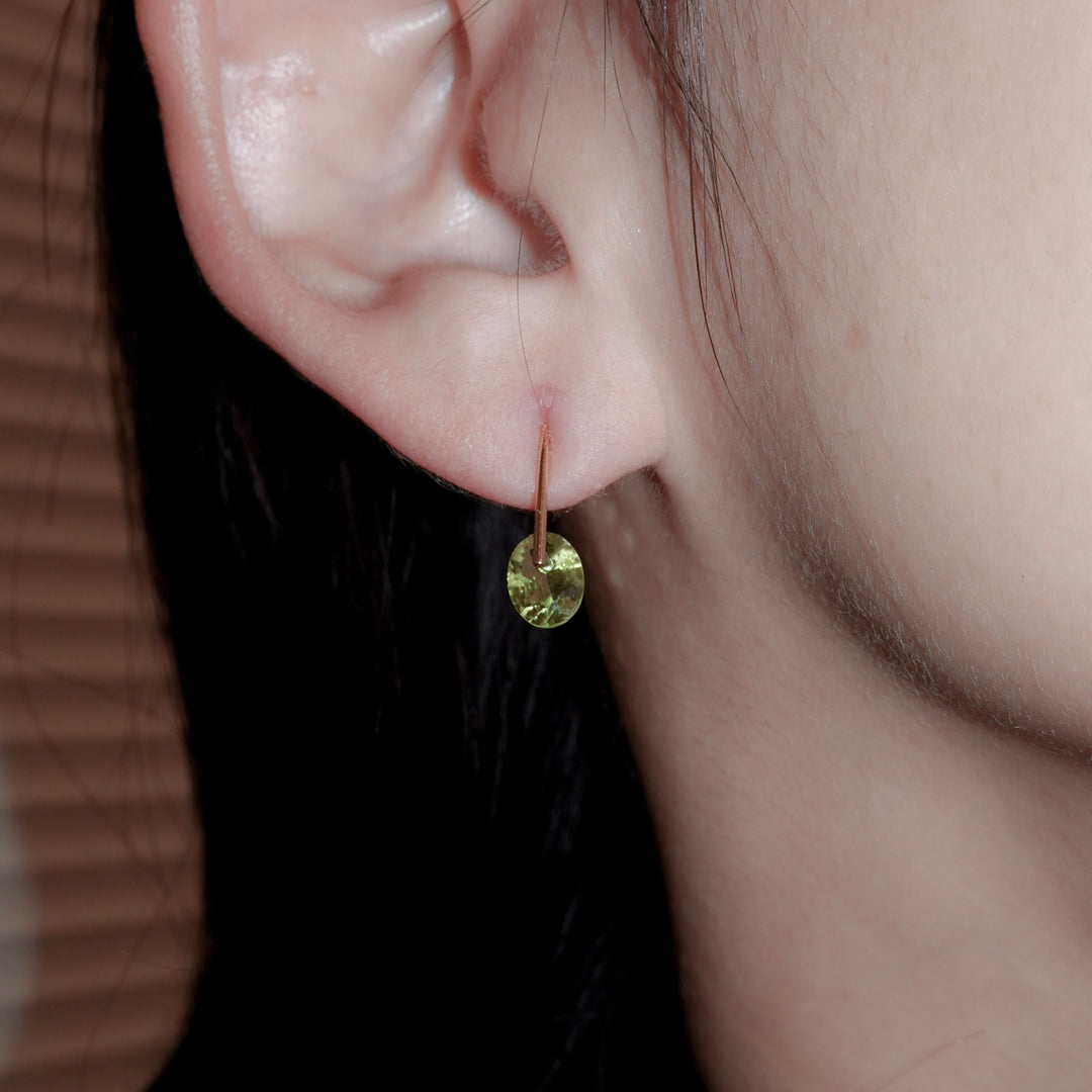 CANDY Peridot Pierced Earring