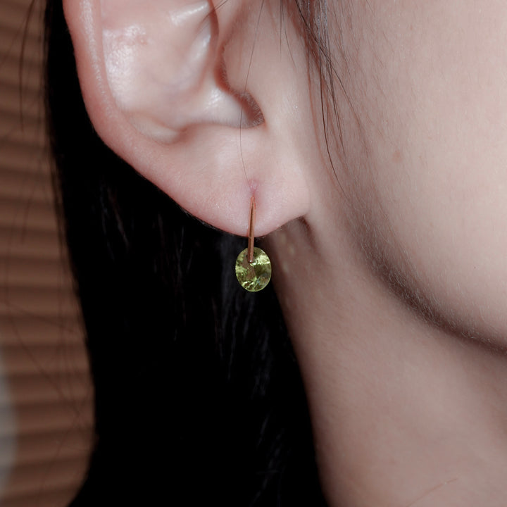 CANDY Peridot Pierced Earring