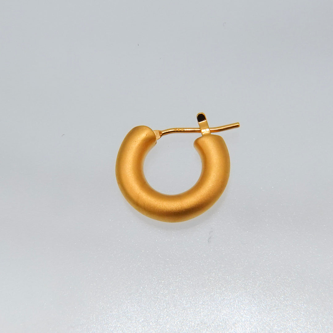 Gold(matte)pierced earrings GMA18matteピアス(マット仕上)
