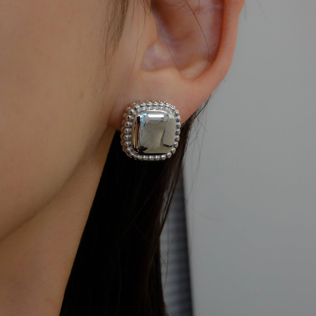 silver pierced earring SMA5 ピアス