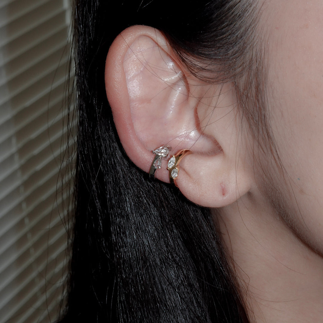 marquise ear cuff