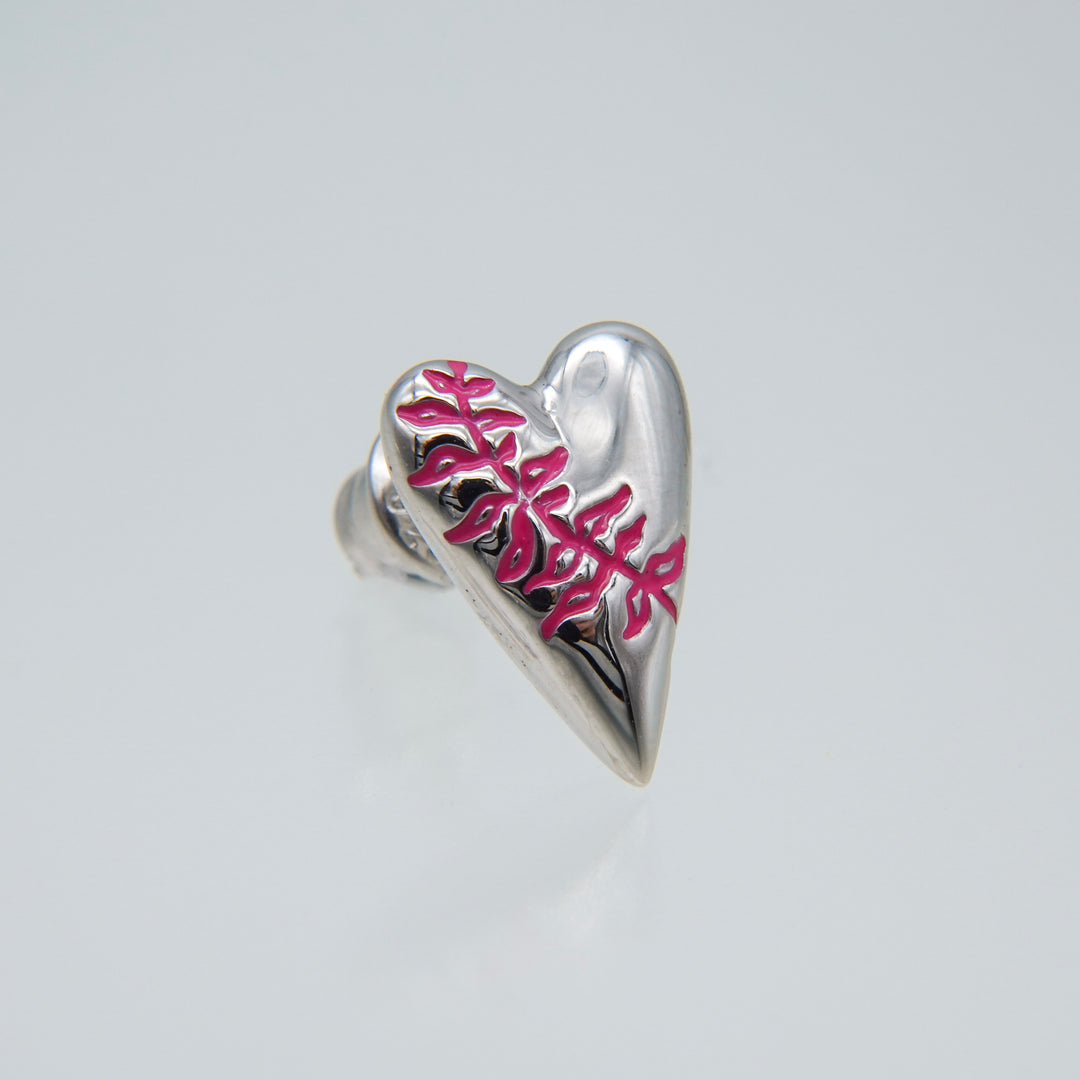Fern Heart Studs Jarman&