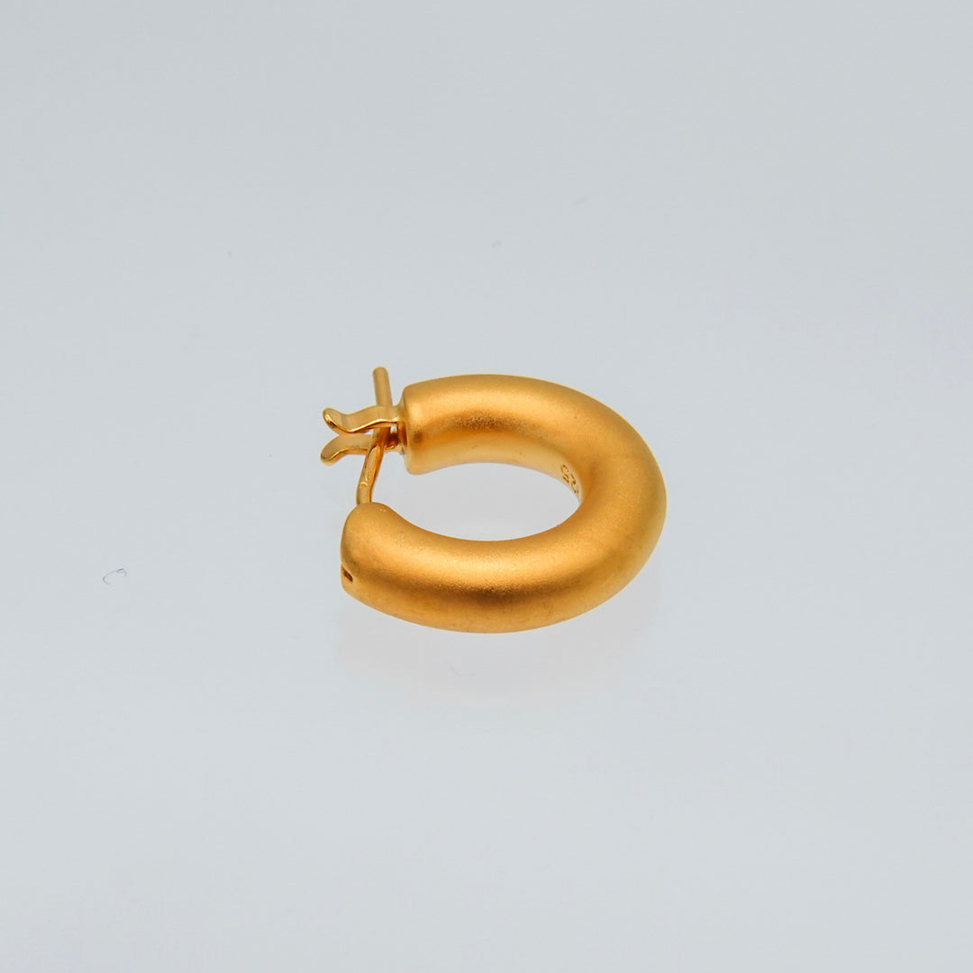 Gold(matte)pierced earrings GMA18matteピアス(マット仕上)