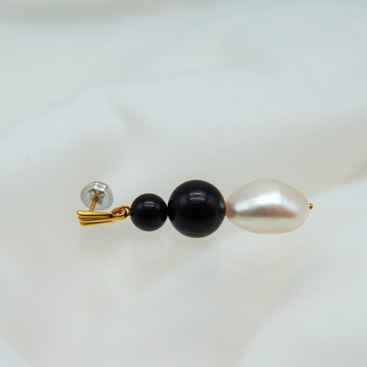 BAROQUE PEARL STONE EARRINGS