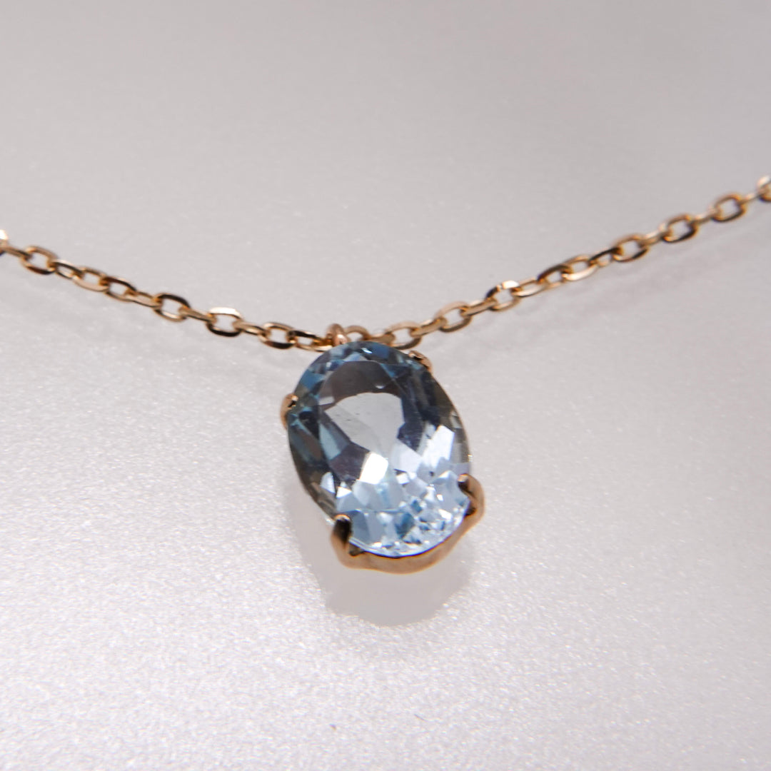 STARRY NECKLACE_10KYG x Amethyst x Lemon Quartz x Blue Topaz x Peridot x Citrine