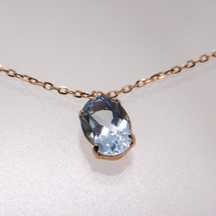 STARRY NECKLACE_10KYG x Amethyst x Lemon Quartz x Blue Topaz x Peridot x Citrine