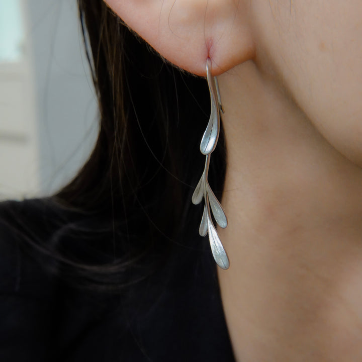 Silver pierced earrings SMA22ピアス