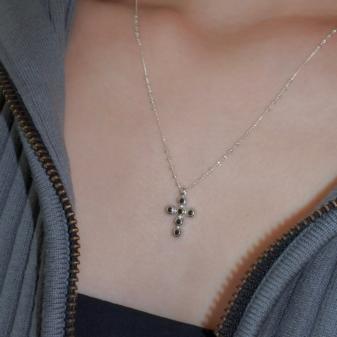 PICO CROSS PENDANT SILVER SMALL