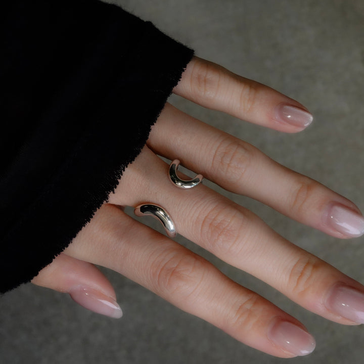 silver925 distortion ring[yuga]
