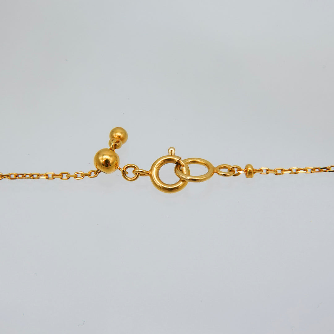 Gold necklace GMP6 ハートネックレス