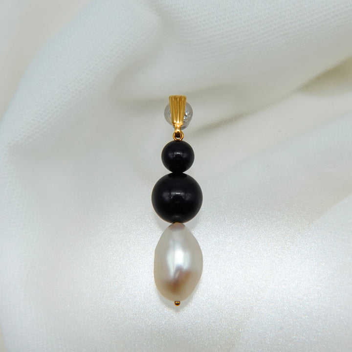 BAROQUE PEARL STONE EARRINGS