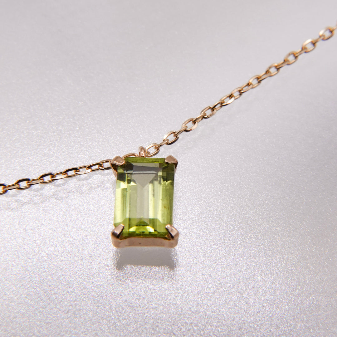 STARRY NECKLACE_10KYG x Amethyst x Lemon Quartz x Blue Topaz x Peridot x Citrine