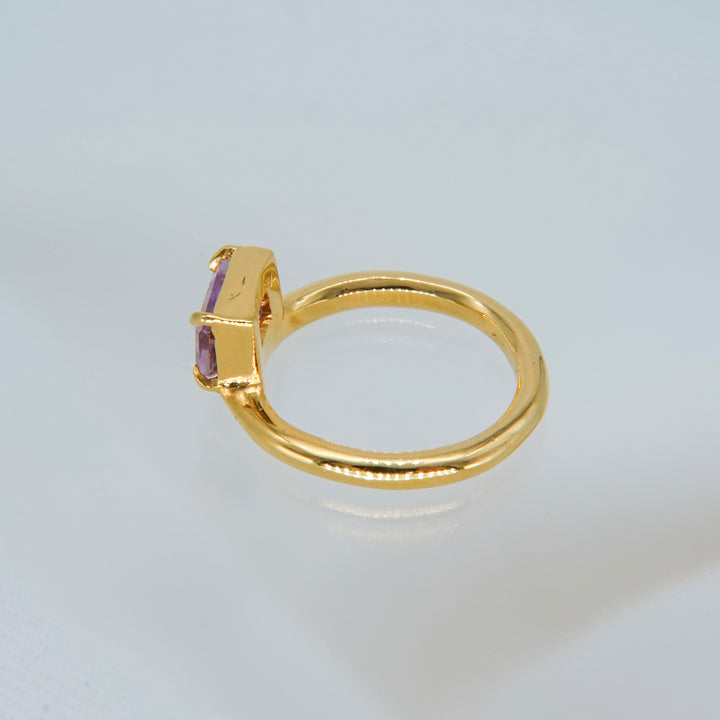 On the edge ring- Ametrine