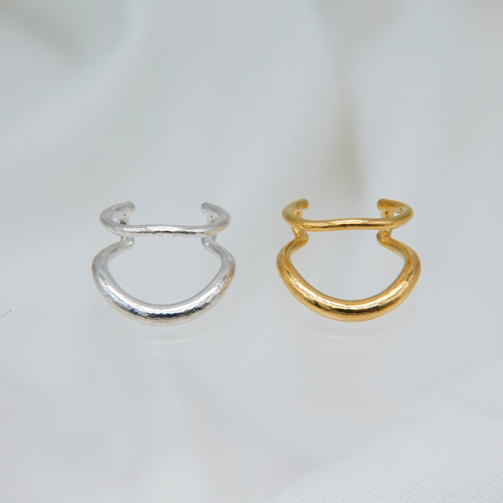 YU-KIN DOUBLE HEART SET RING