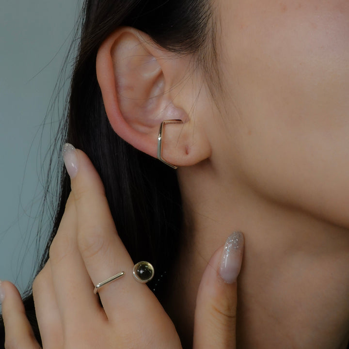 Heptagon Ear Cuff