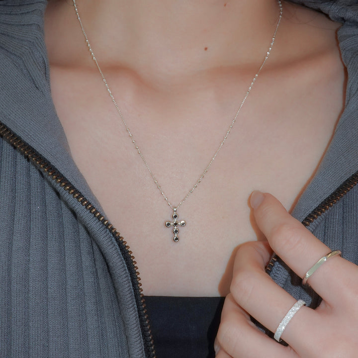 PICO CROSS PENDANT SILVER SMALL