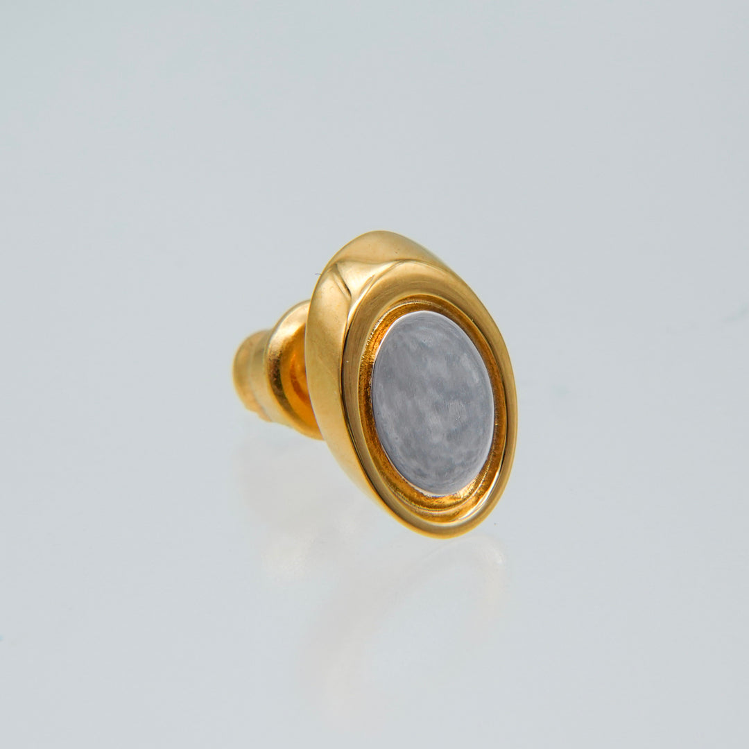 Stem Cut Studs Vermeil
