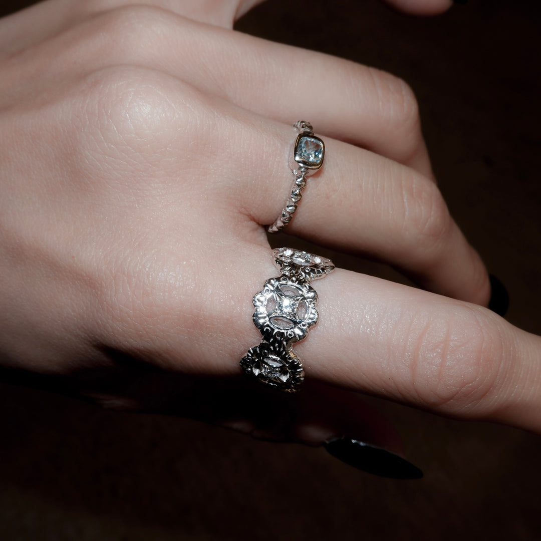 フィレンツェ彫りフラワーリング(RGP)