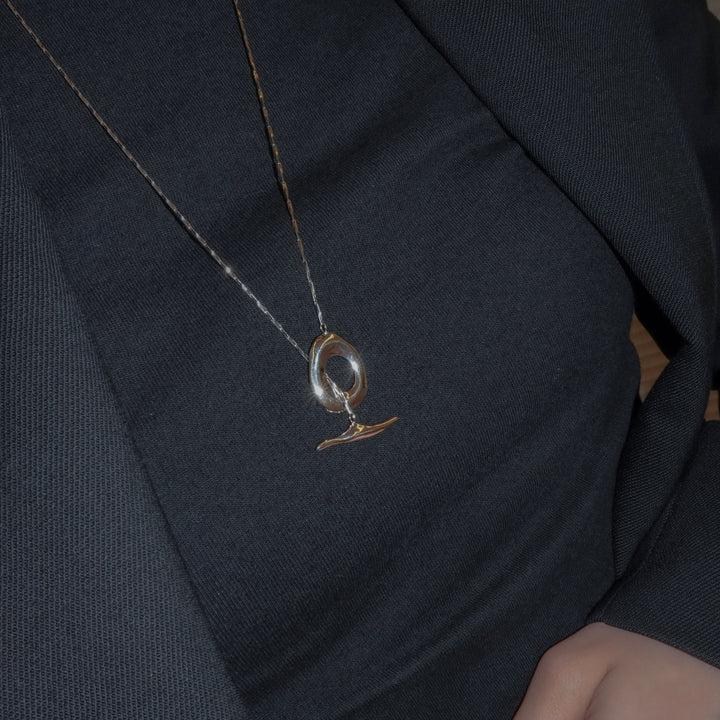 DROP PEBBLE TEARS NECKLACE