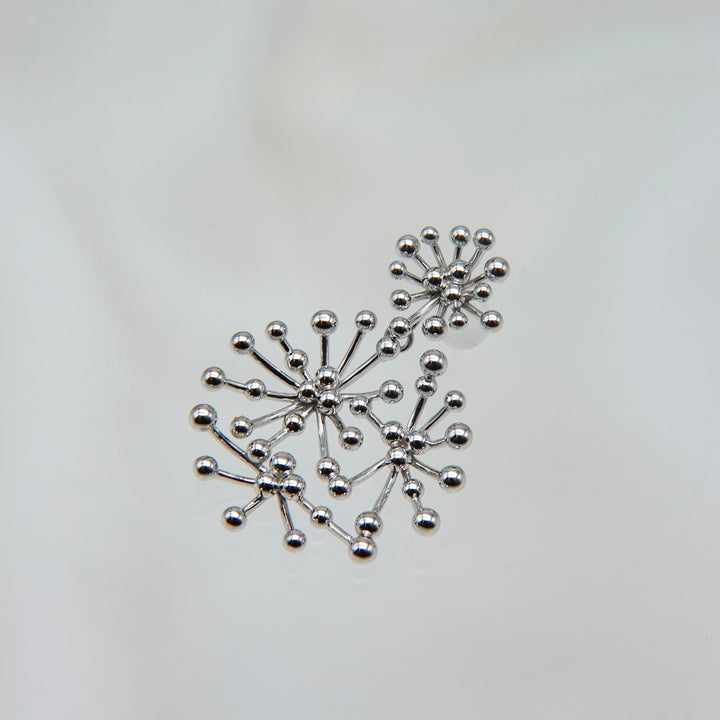 Silver pierced earrings SMA25ピアス