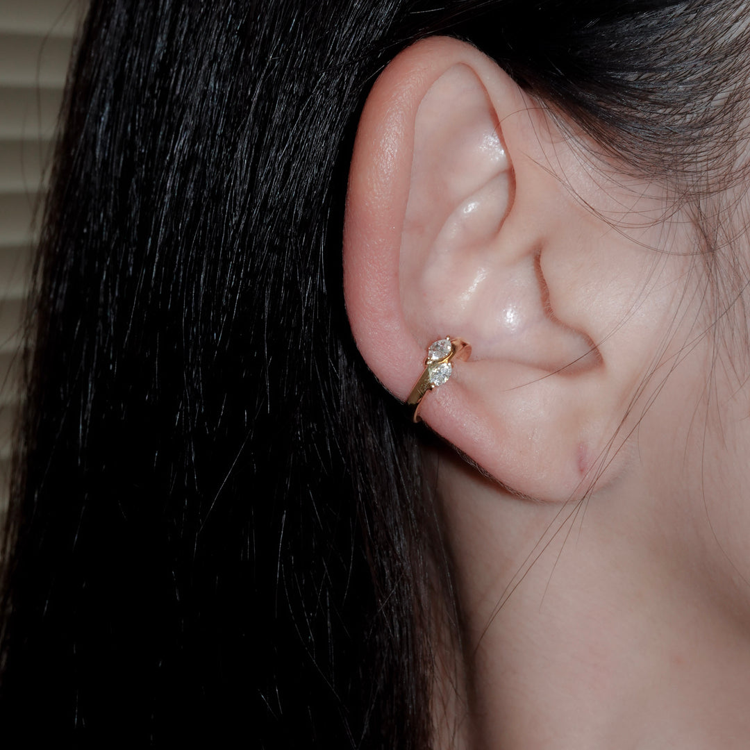 marquise ear cuff
