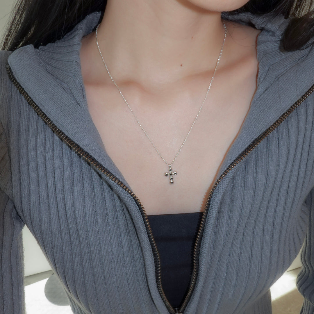 PICO CROSS PENDANT SILVER SMALL