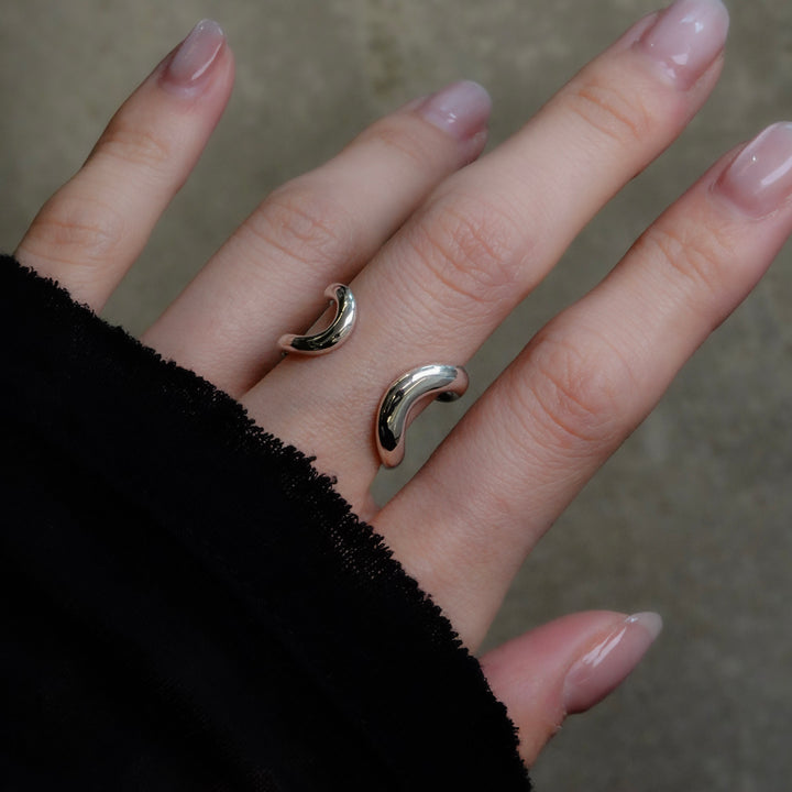 silver925 distortion ring[yuga]
