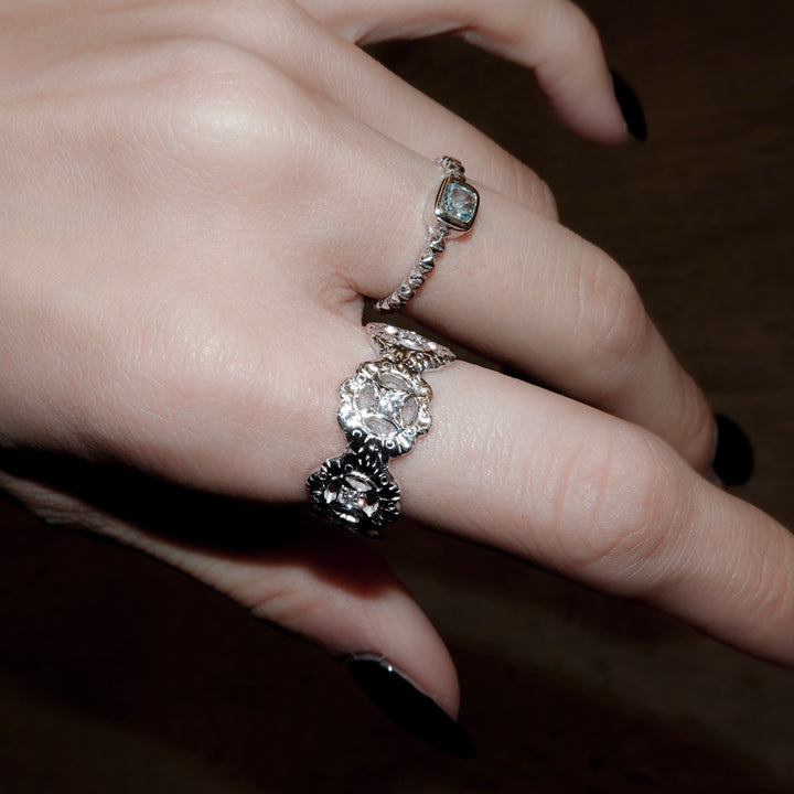 フィレンツェ彫りフラワーリング(RGP)