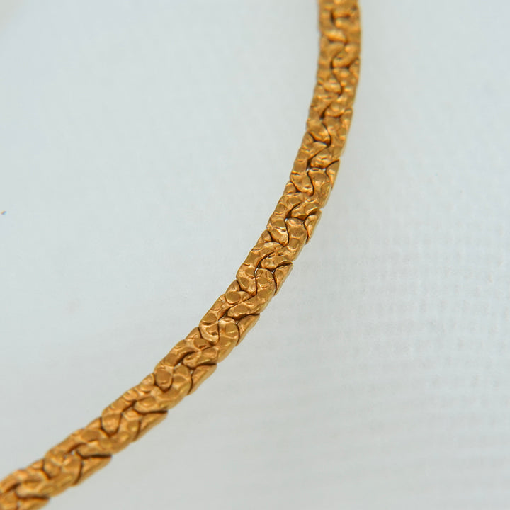 YU-KIN SATIN LINE NECKLACE 38