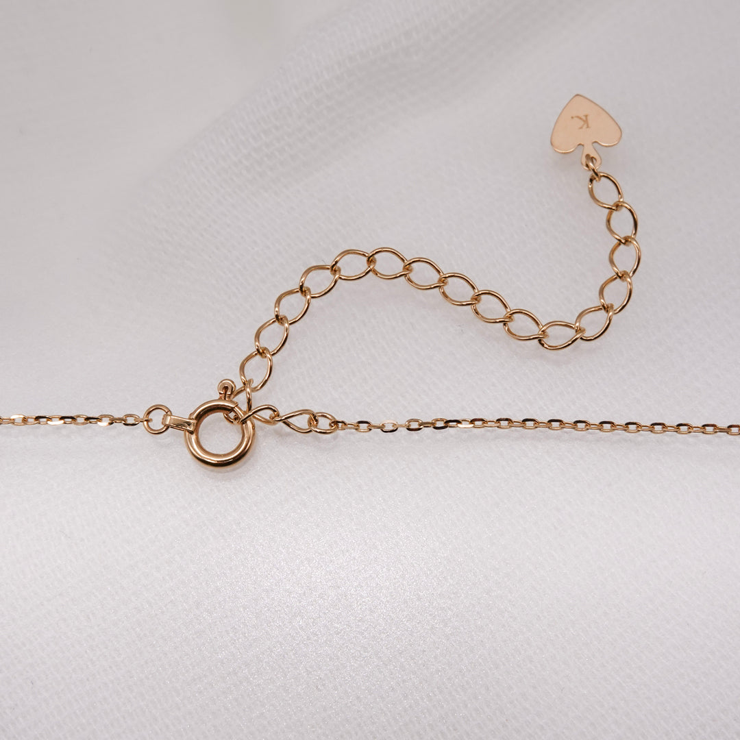 STARRY NECKLACE_10KYG x Amethyst x Lemon Quartz x Blue Topaz x Peridot x Citrine