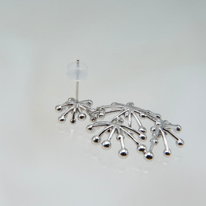 Silver pierced earrings SMA25ピアス