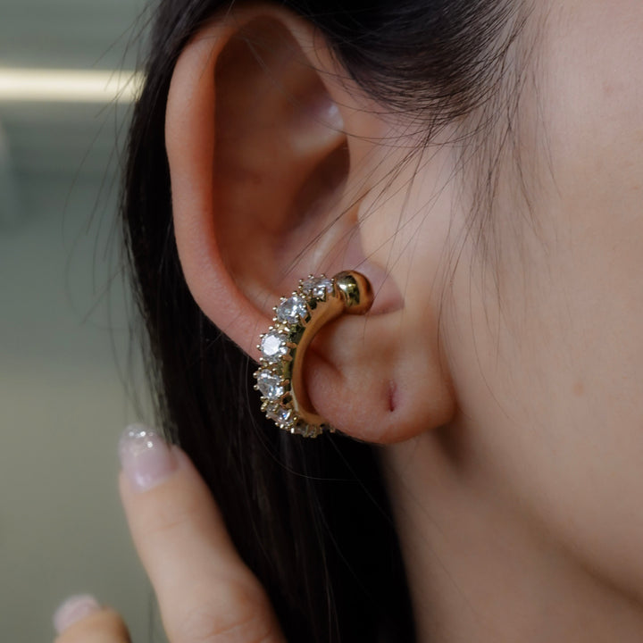 NINA GOLD EAR CUFF