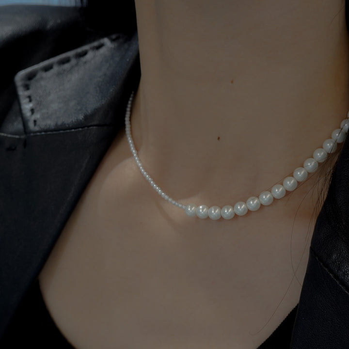 Micro Pearl BB Necklace