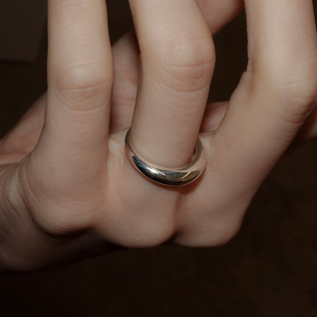Moderate Dome Ring