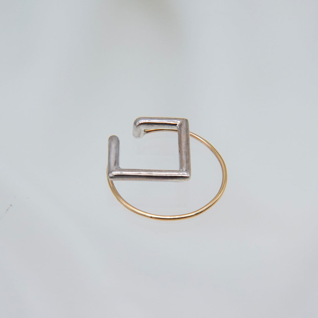 Mixed Line Ear Cuff
