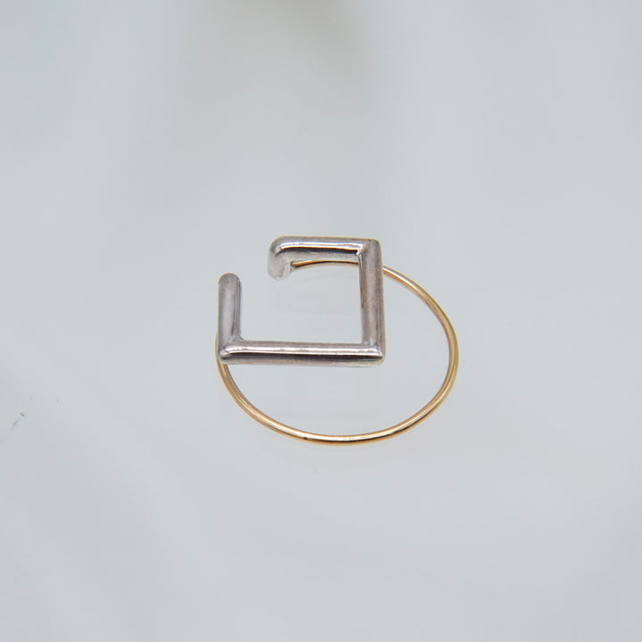 Mixed Line Ear Cuff