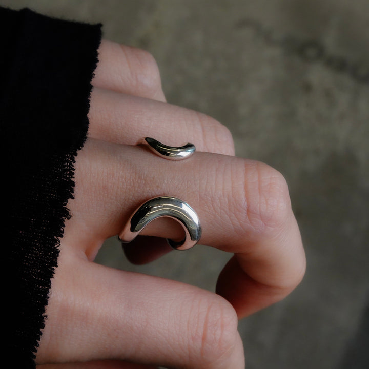 silver925 distortion ring[yuga]
