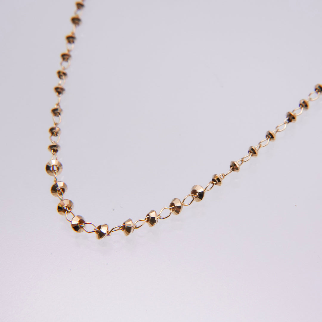 18K Adjustable Shimmer Necklace