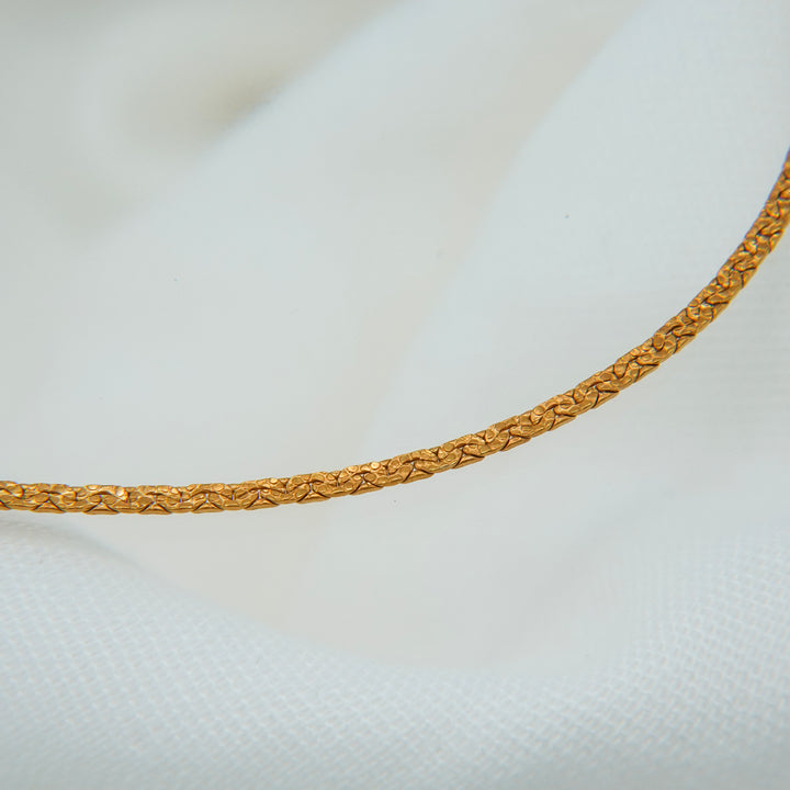 YU-KIN SATIN LINE NECKLACE 38