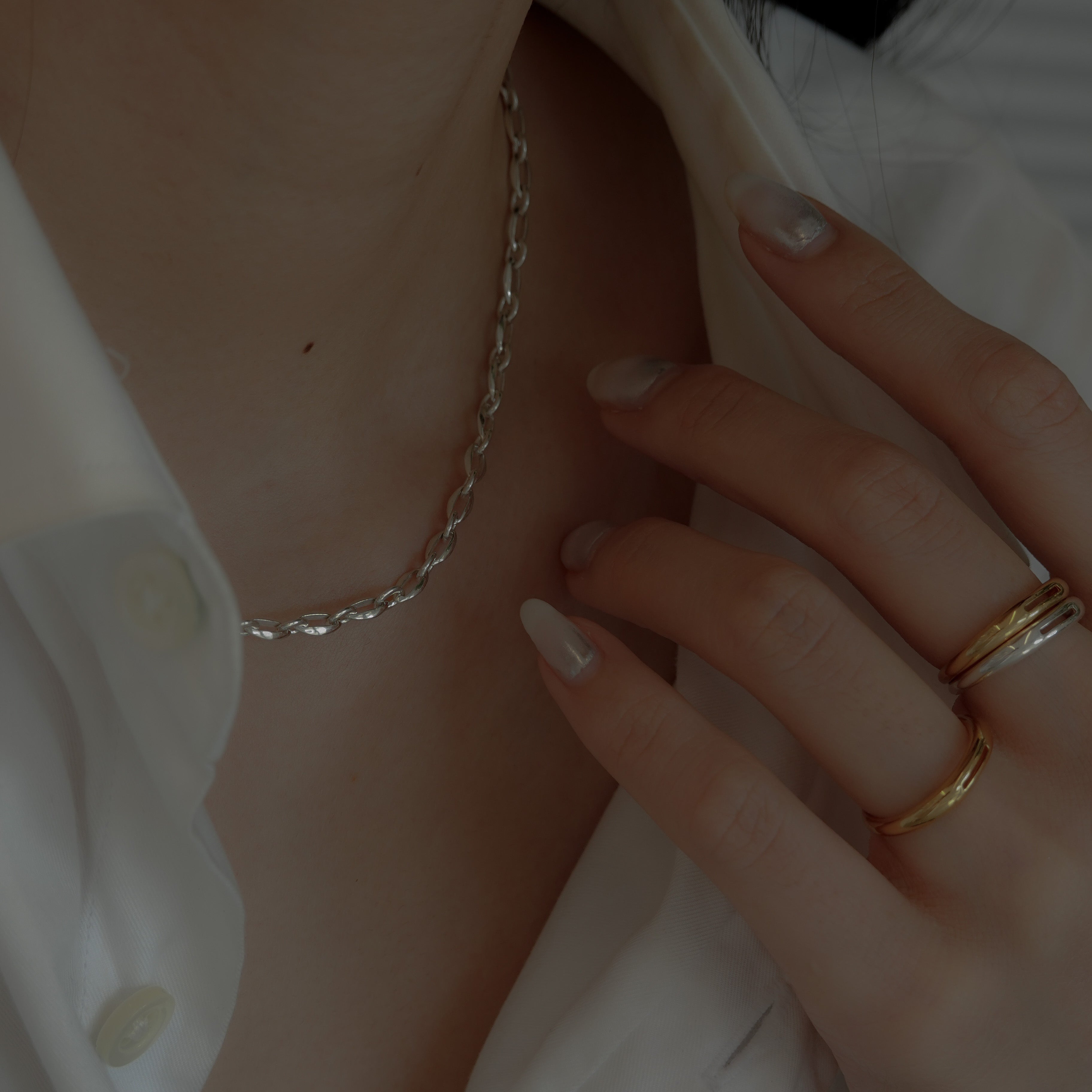 Square space necklace – unigem