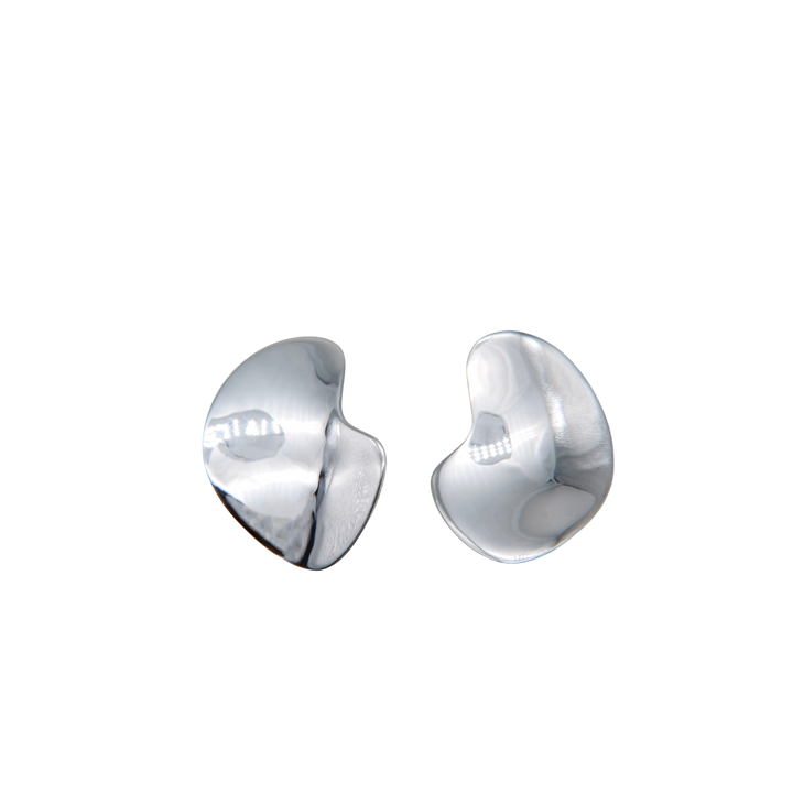 Surface Twist Pierced Earrings