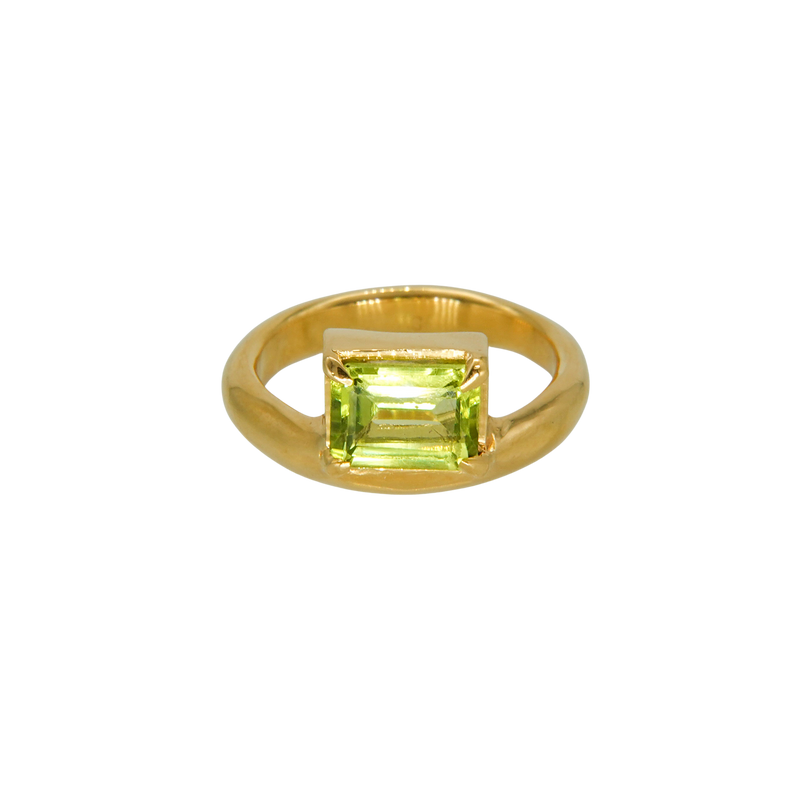 On the edge ring- Peridot