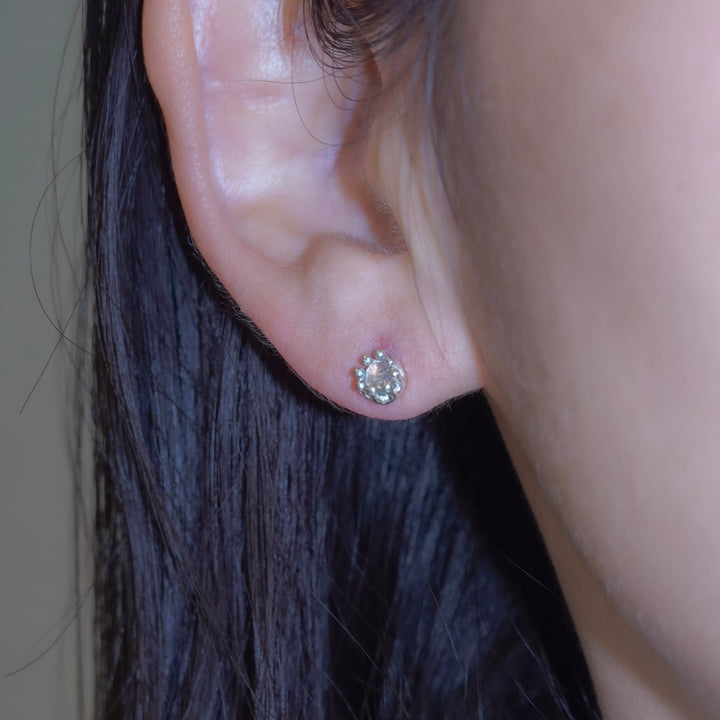 8 PLANETS Pierced Earring (GRAY)