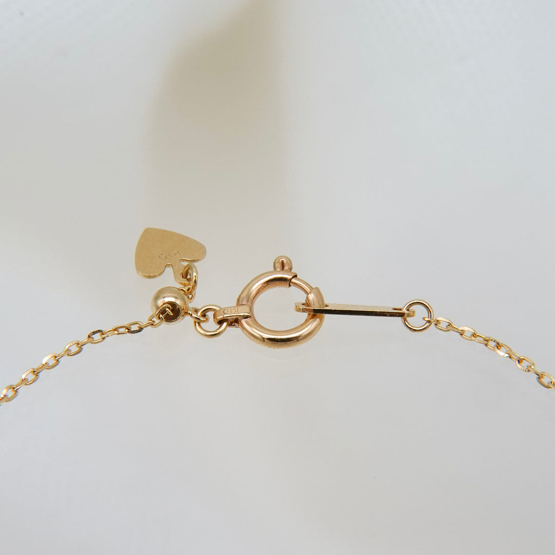 STARRY BRACELET - S- _10KYG x Blue topaz x Peridot x Amethyst