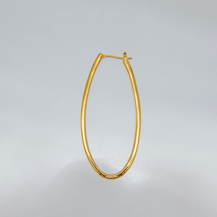 Gold pierced earrings GMA17 ピアス