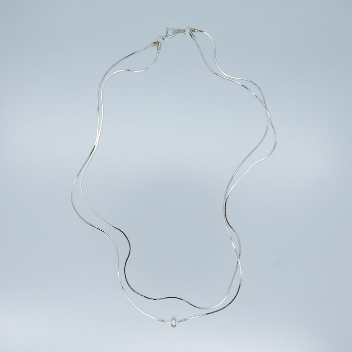 Bagel necklace