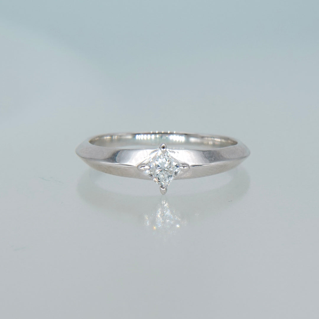 Prism Solitaire Ring -【Lab Grown Diamond】
